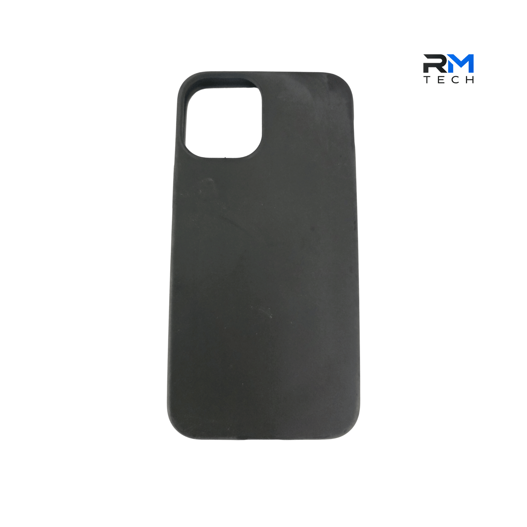 Premium Silicone Case for iPhone 12 Mini – Black | Soft-Touch Shockproof Cover