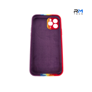 Rainbow Silicone Case for iPhone 11 Pro | Soft Protective Cover