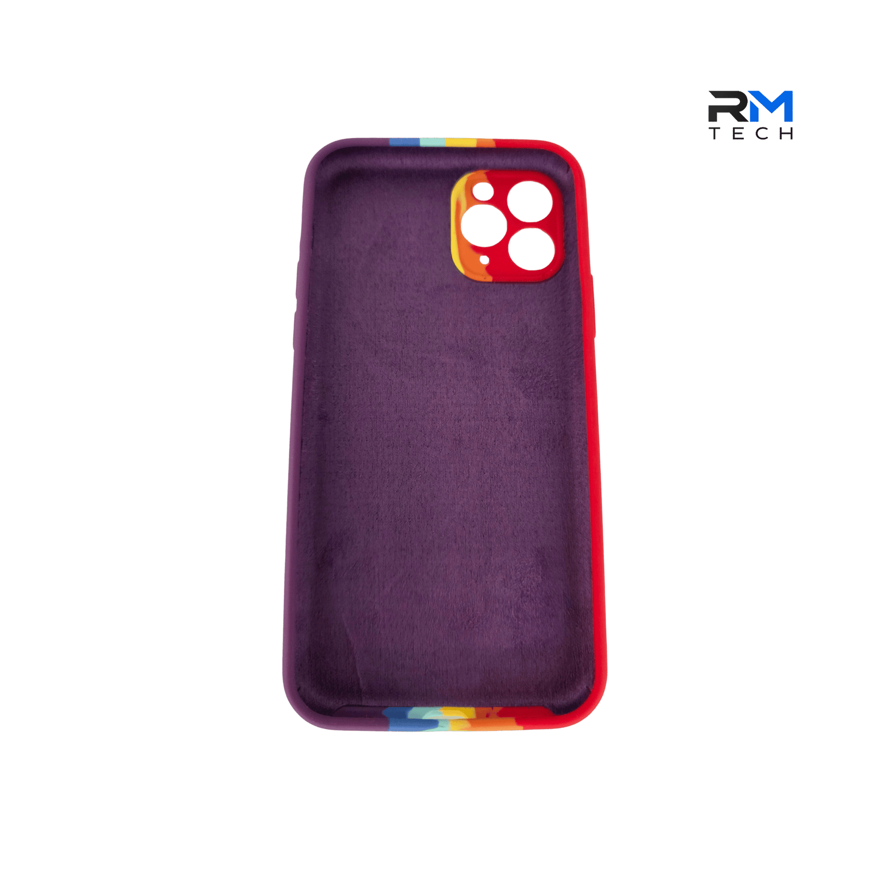 Rainbow Silicone Case for iPhone 11 Pro | Soft Protective Cover