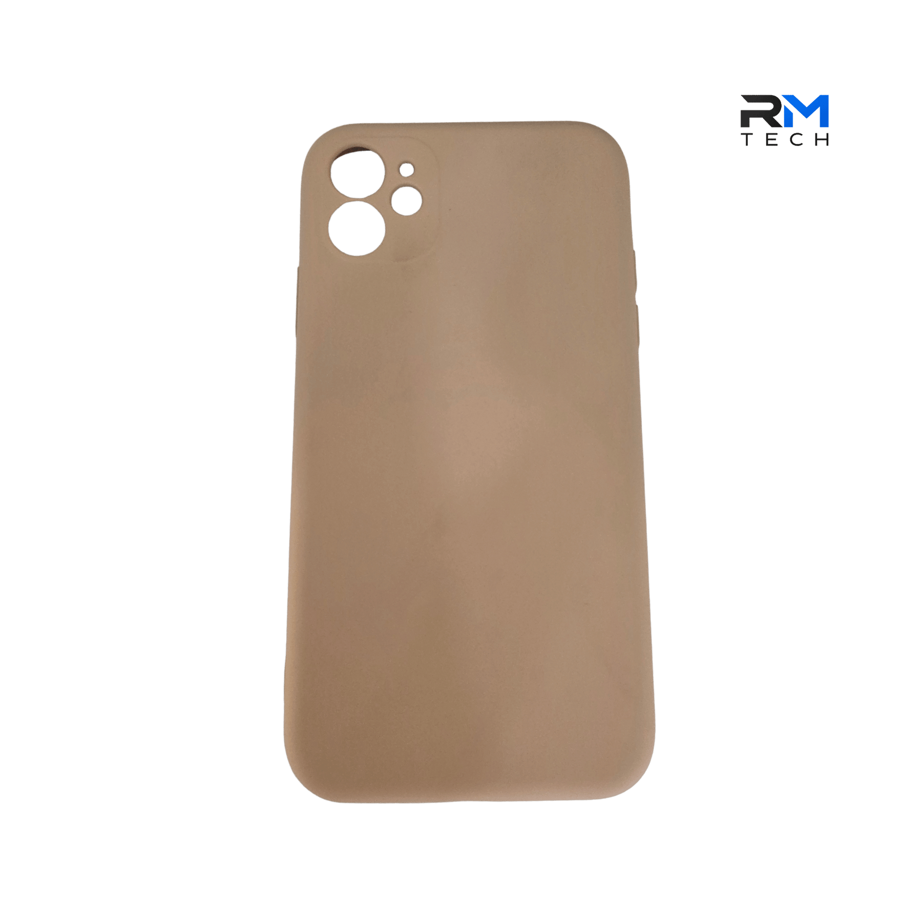 Silicone Protective Case for iPhone 11 – Beige | Shockproof Soft Cover