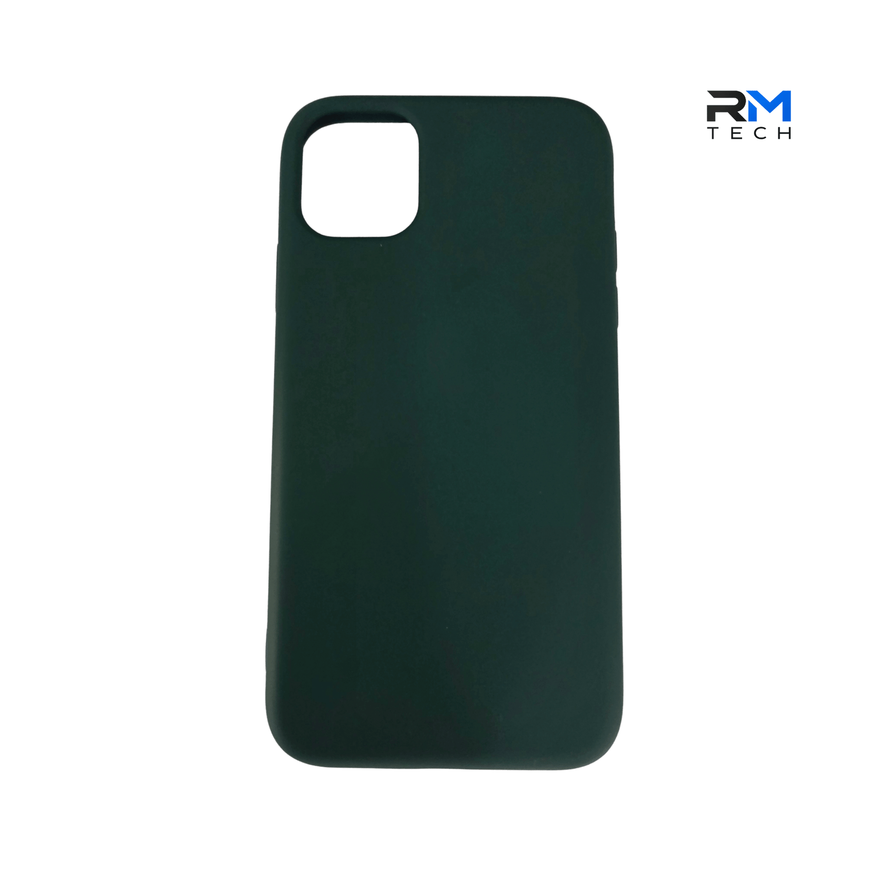 Silicone Protective Case for iPhone 11 – Dark Green | Shockproof Soft Cover