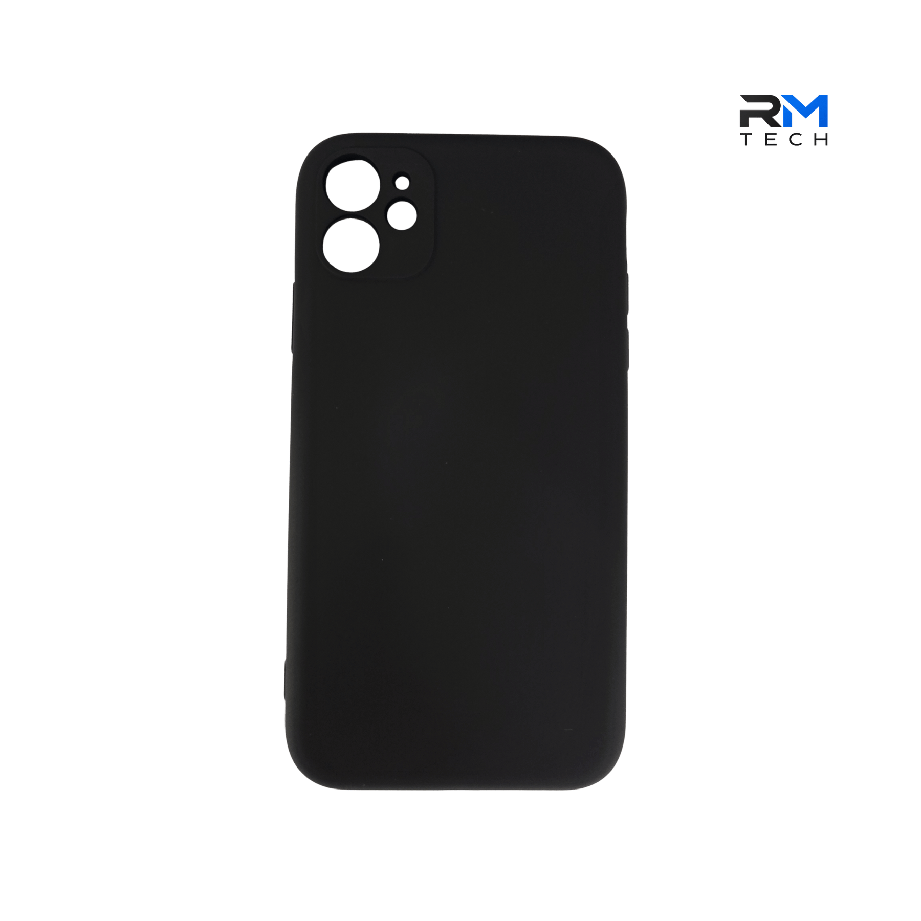 Silicone Protective Case for iPhone 11 – Black | Shockproof Soft Cover