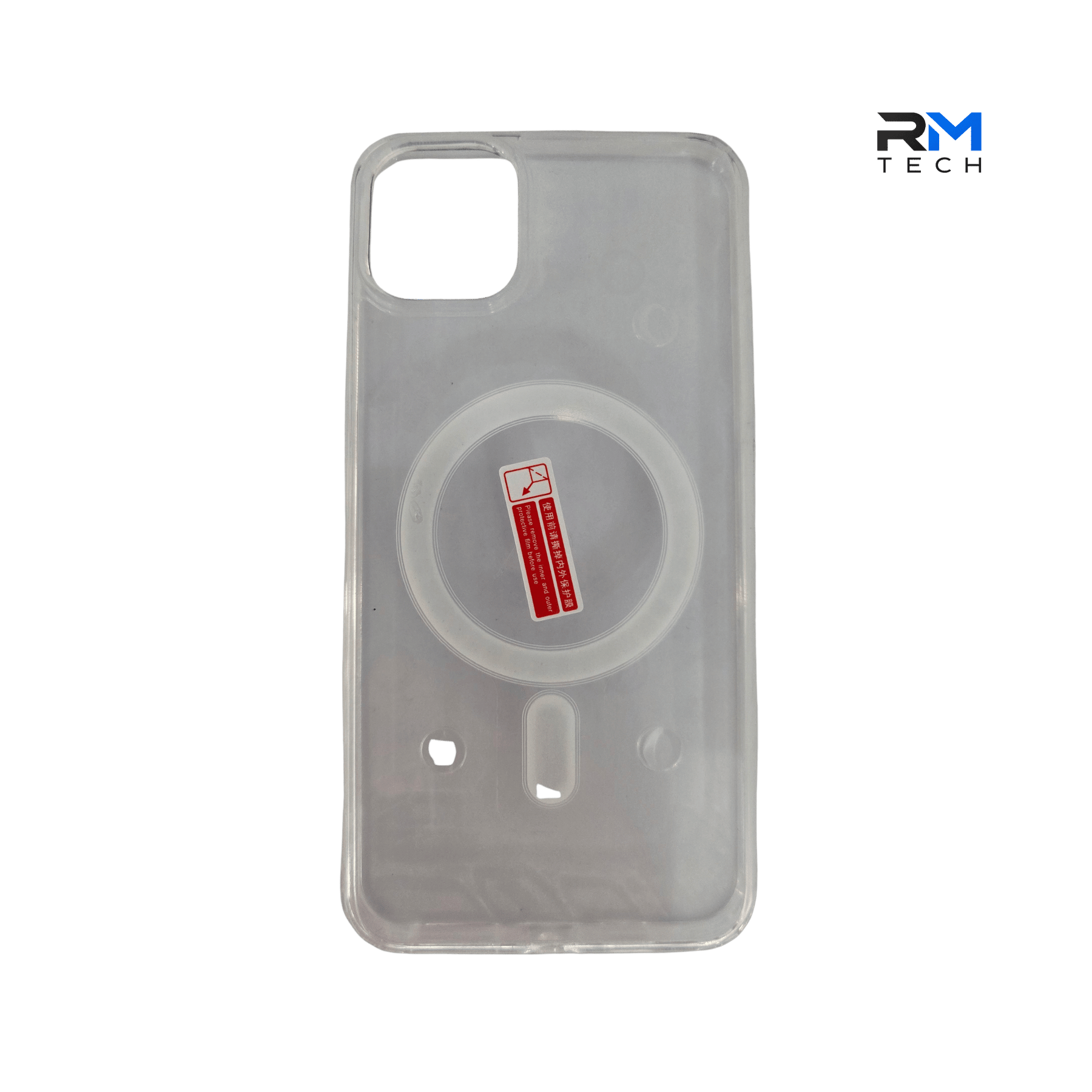 MagSafe Clear Case for iPhone 11 Pro Max – Transparent Shockproof Magnetic Cover