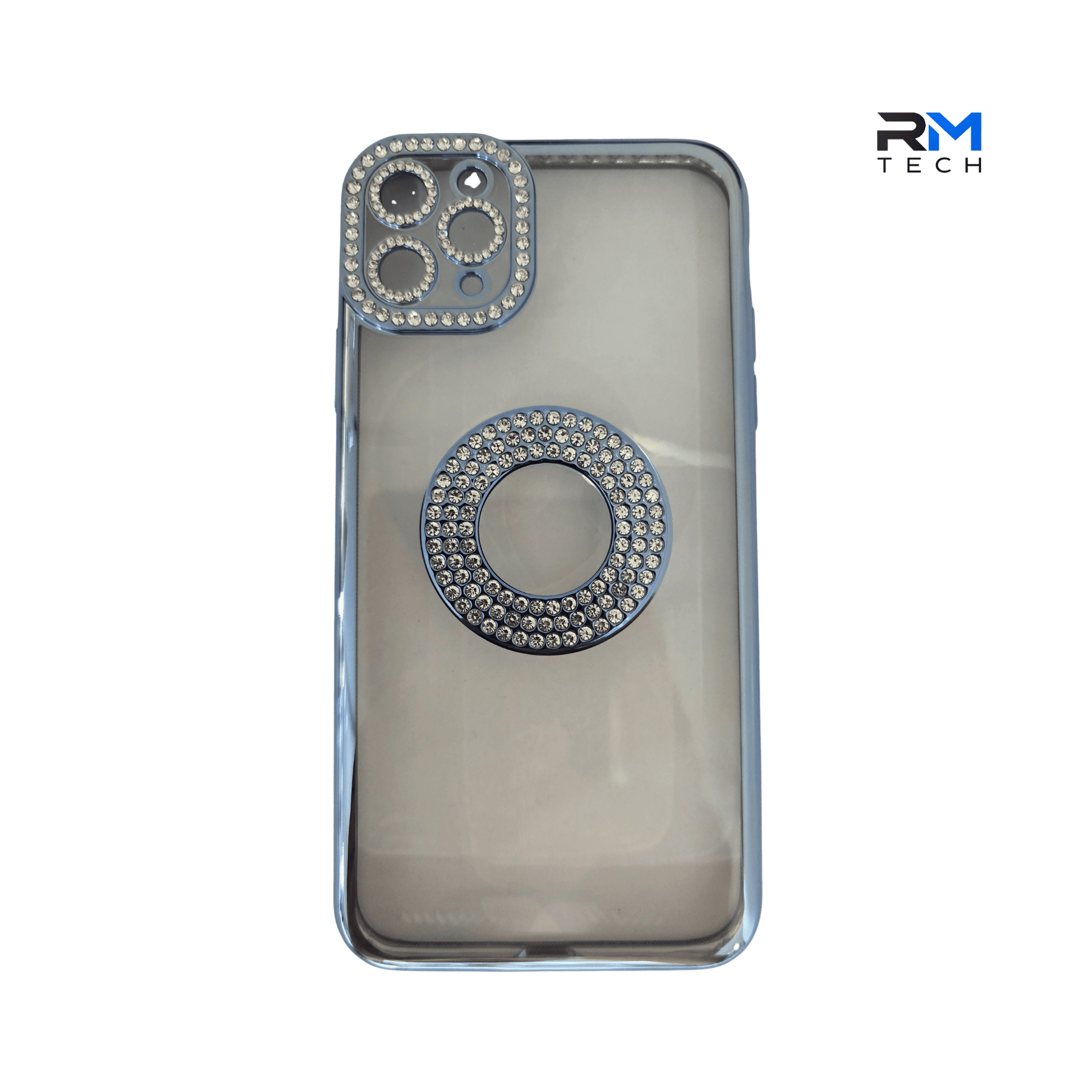 Luxury Crystal MagSafe Clear Case for iPhone 11 Pro Max – Transparent Shockproof Cover