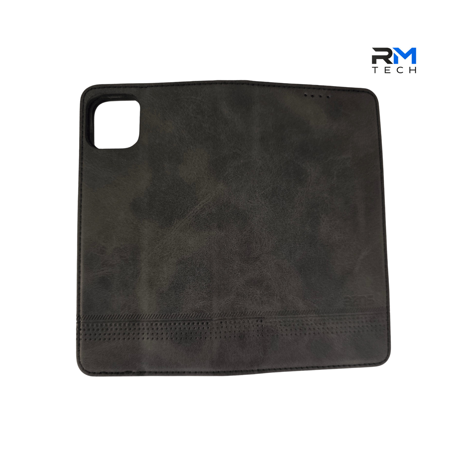 Premium Leather Wallet Case for iPhone 11 Pro Max – Black Flip Cover with Card Holder