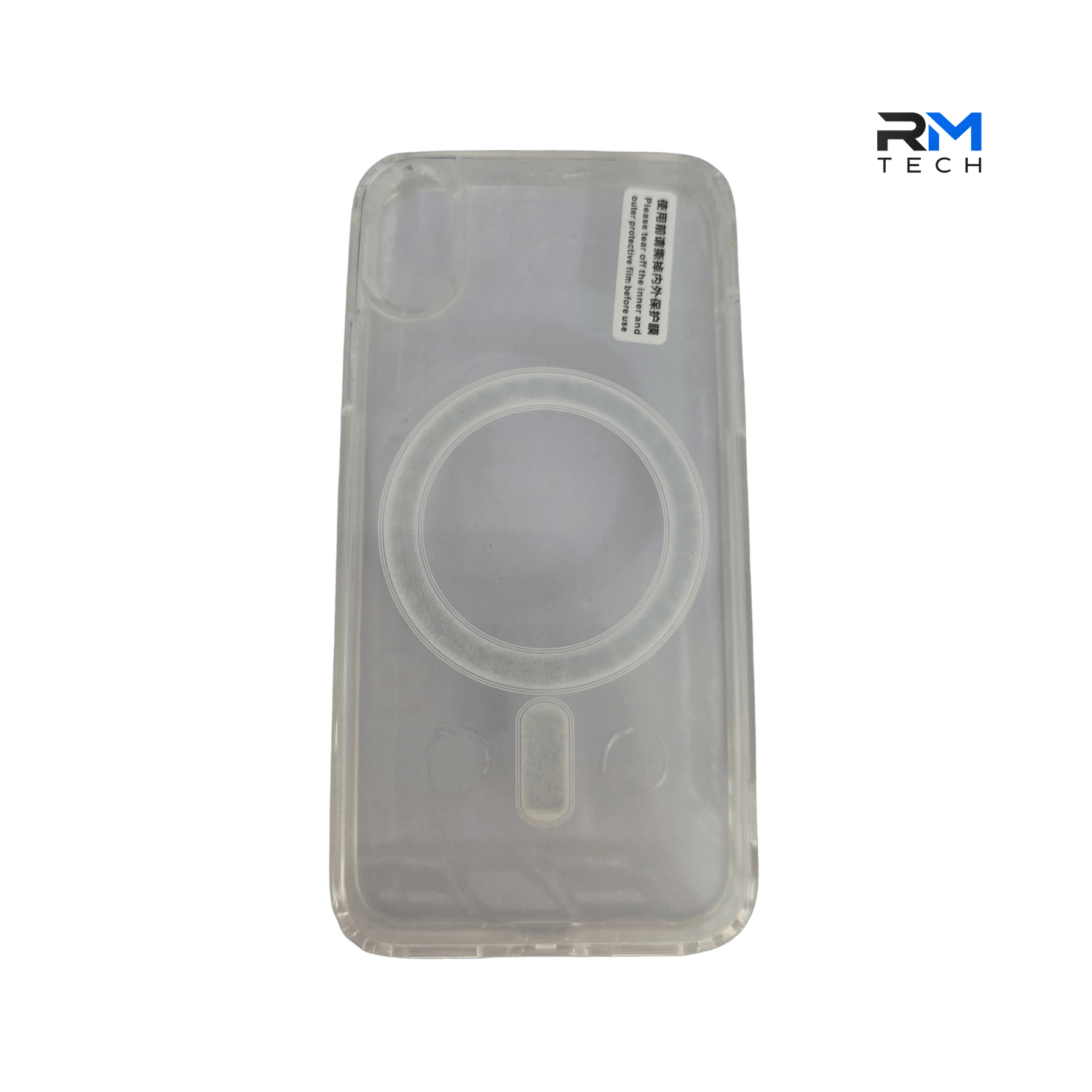 MagSafe Compatible Clear Case for iPhone XS | Transparent Shockproof Protective Cover