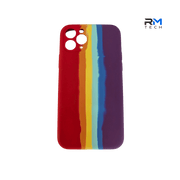 Rainbow Silicone Case for iPhone 11 Pro | Soft Protective Cover