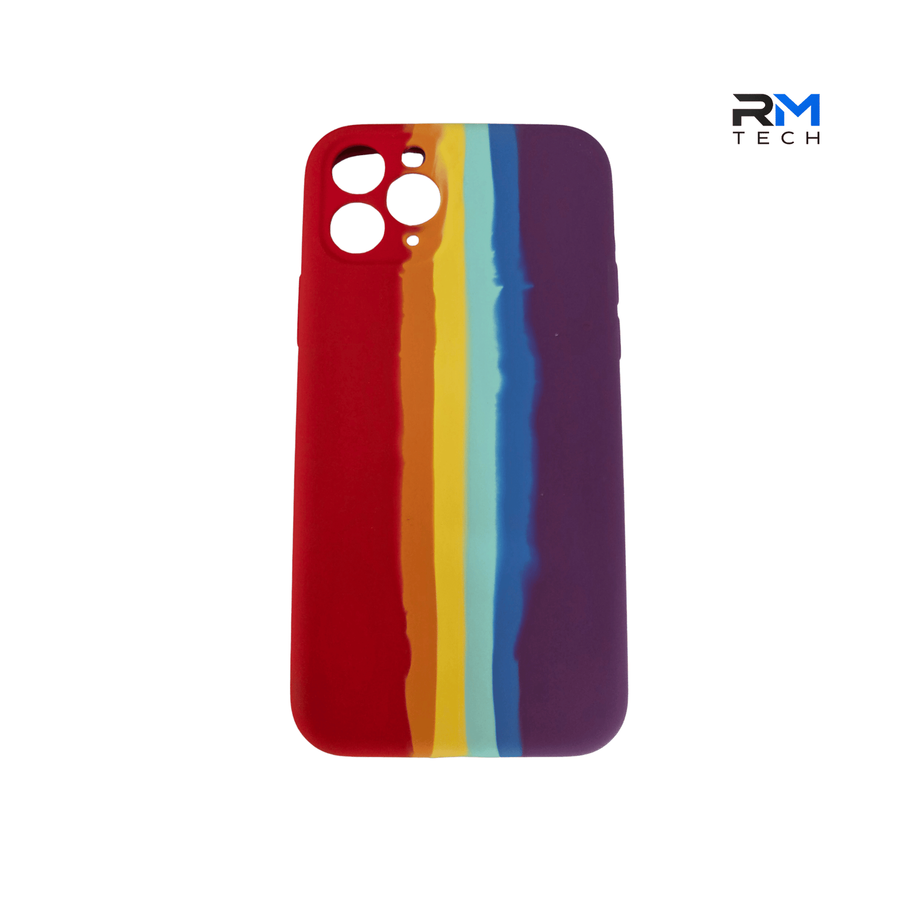 Rainbow Silicone Case for iPhone 11 Pro | Soft Protective Cover